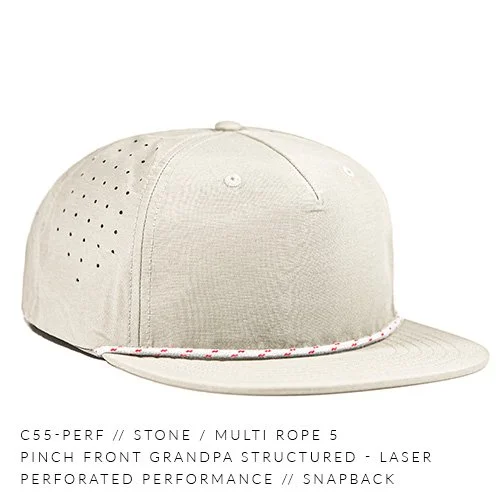 c55-PERF // Pinch Front - Gramps Perforated Performance // Custom